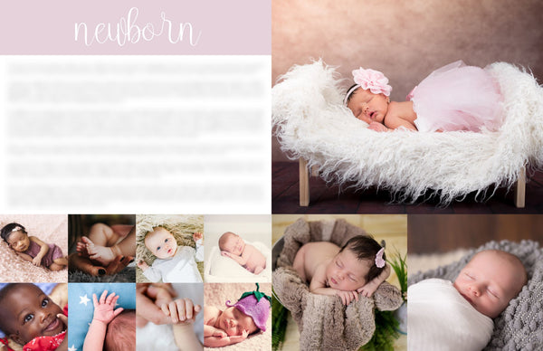 Newborn Photography Client Guide & Session Planning Guide | Template