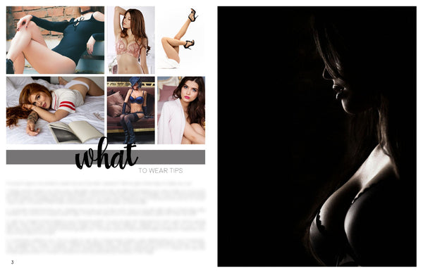 Boudoir Client Guide and Session Planning Guide