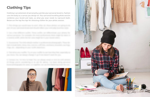 Version 2: Personal Branding Photography Client Guide | Session Prep Guide