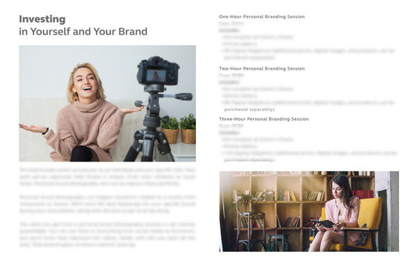 Version 2: Personal Branding Photography Client Guide | Session Prep Guide