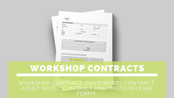 SENIOR Workshop Kit: Everything You Need to Teach A SENIOR Photography Workshop