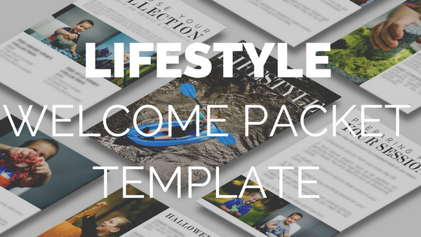 Lifestyle Welcome Packet Template, Planning Guide + Bonus Holiday Packet!