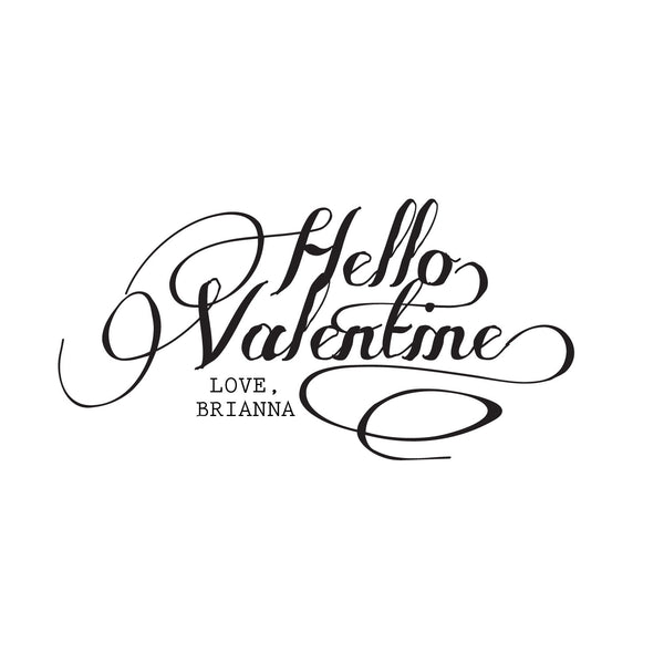 Valentine Text Overlays