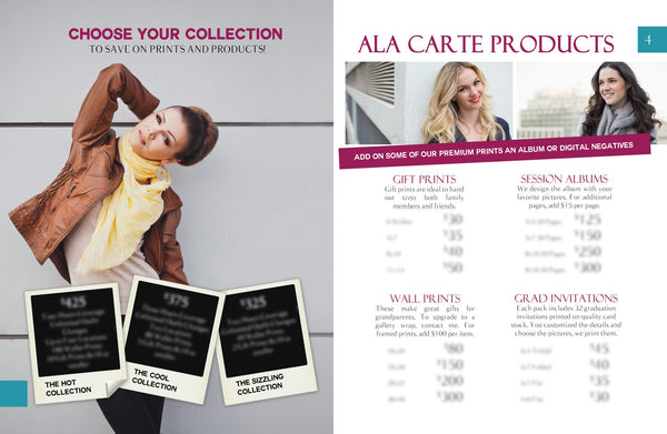 Pricing and Product Description Pages