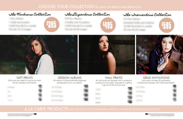 Pricing and Product Description Pages