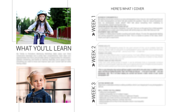 Workshop Welcome Packet Bundle