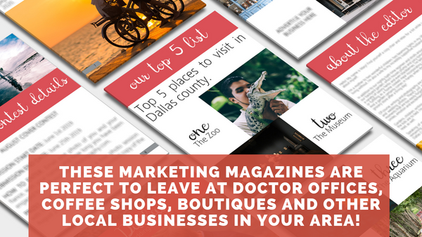 Marketing Magazine Kit Bundle | Templates