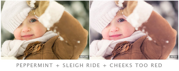 Winter Portrait Preset Pack