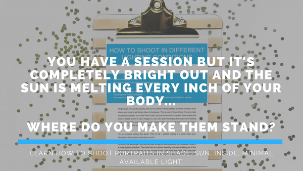 *BACK FROM THE ARCHIVES* How To Shoot In Different Lighting Conditions