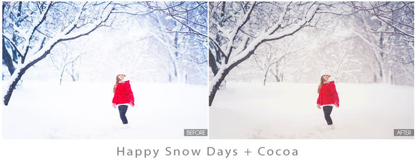 Winter Portrait Action Pack