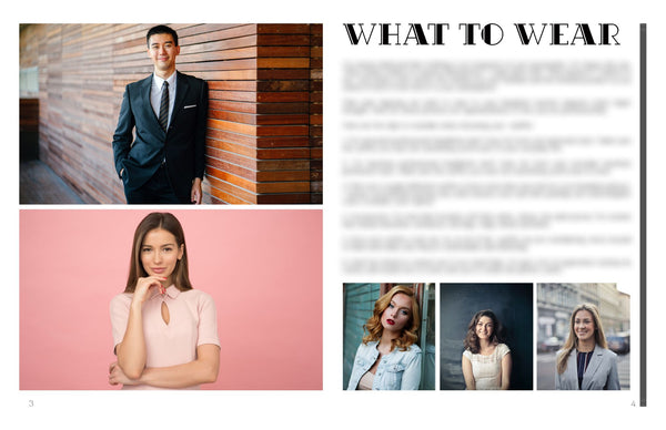 Headshot Photography Client Guide {2nd Edition} | Welcome Packet Template