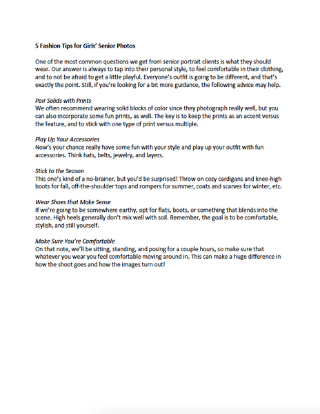 Volume 2! Newsletter & Blog Content Articles for Photographers