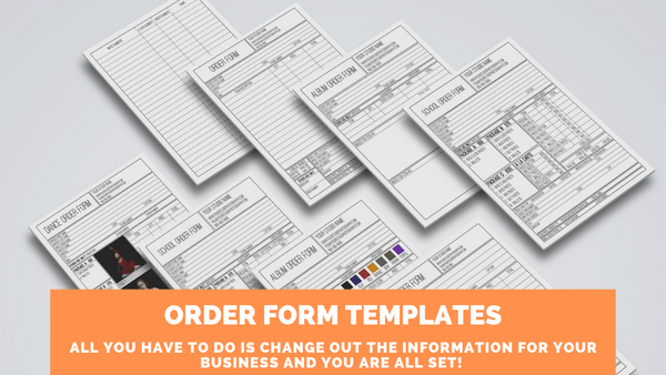 103 Photography Contracts & Forms Bundle for Photographers + BONUS Tax Sheets