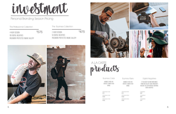 Personal Branding Photography Client Guide | Session Planning Guide