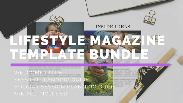 Lifestyle Welcome Packet Template, Planning Guide + Bonus Holiday Packet!