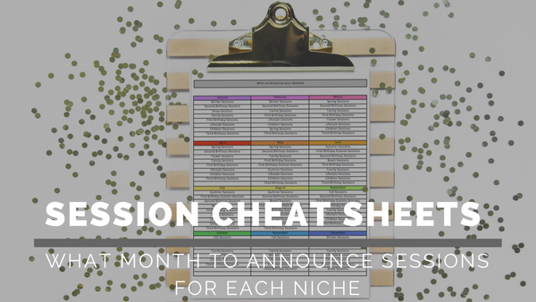 Yearly Session Schedule Toolkit: A full year's worth of sessions and when to run them!