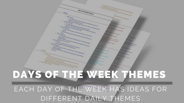 Yearly Session Schedule Toolkit: A full year's worth of sessions and when to run them!