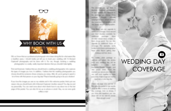 Wedding Welcome Packet Template {2nd Edition}