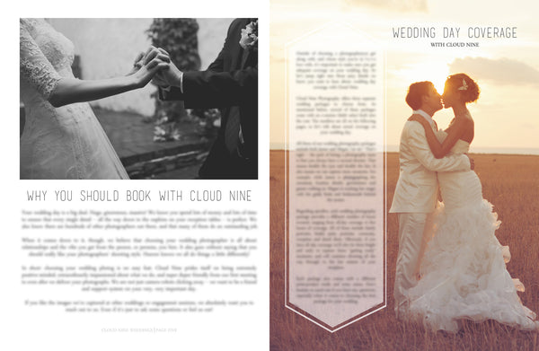 Wedding Team Welcome Packet Template