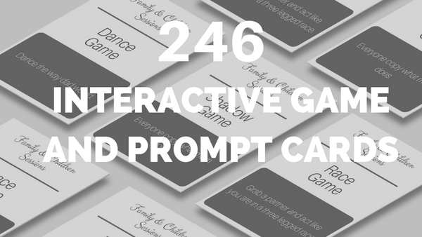 246 Interactive Game & Prompts for Family Sessions