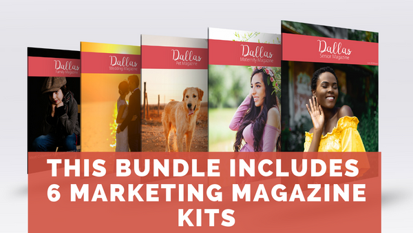 Marketing Magazine Kit Bundle | Templates