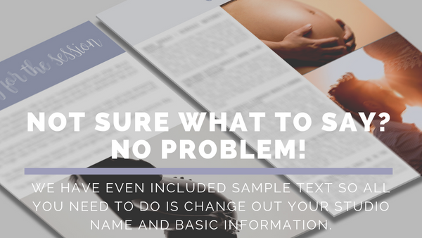 Maternity Welcome Packet