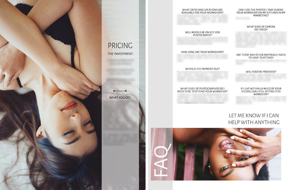 BOUDOIR Workshop Kit: Everything You Need to Teach A Photography Workshop | BOUDOIR