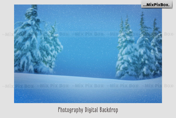 Holly Jolly Holiday Backdrops & Overlays
