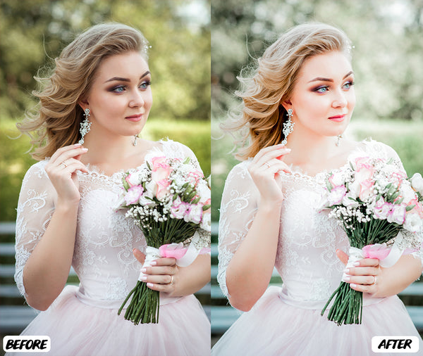 Bright & Airy Lightroom Presets | Bonus: Desktop & Mobile Presets Included