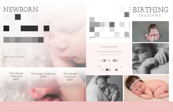Newborn Welcome Packet Template {3rd Edition}