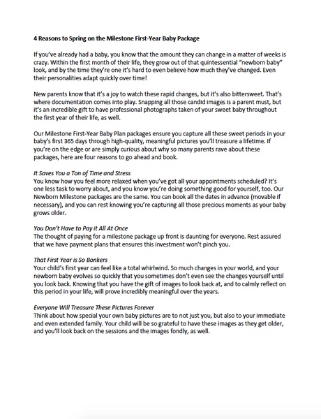 Volume 2! Newsletter & Blog Content Articles for Photographers