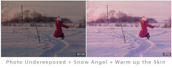 Winter Portrait Preset Pack