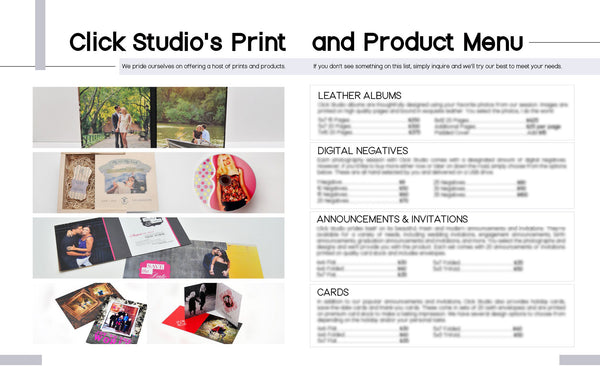 Pricing and Product Description Pages