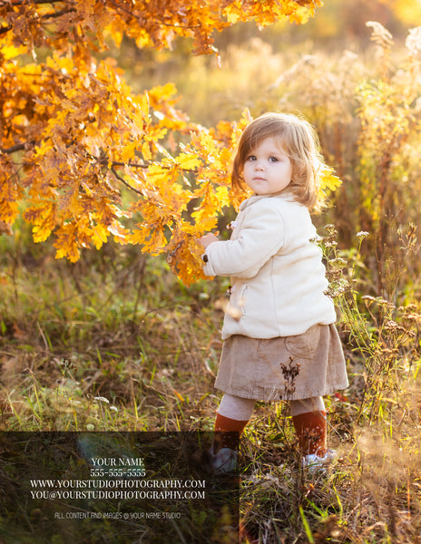Children Photography Location Planning Guide for Clients, Client Guide, Family Welcome Guide