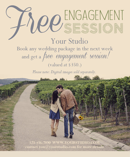 Sale Graphics for Photographers for Email and Facebook Marketing