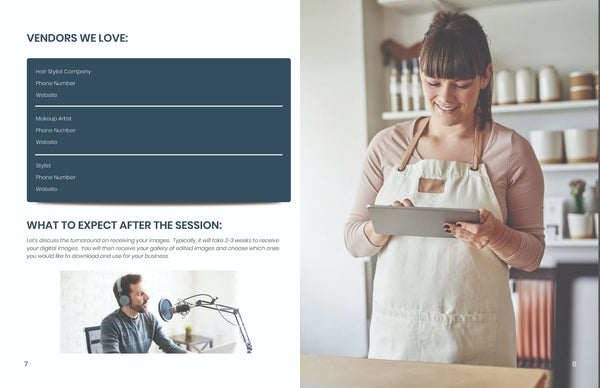 Version 3: Personal Branding Photography Client Guide | Session Prep Guide