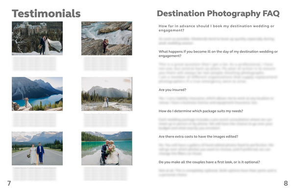 Destination Wedding & Engagement Client Guide