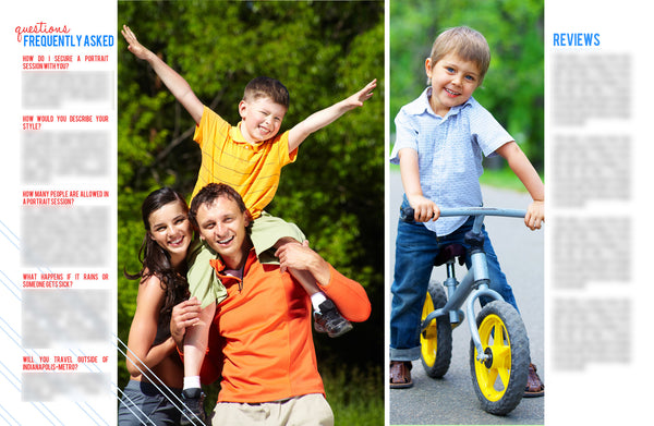 Portrait Welcome Packet Template {2nd Edition}