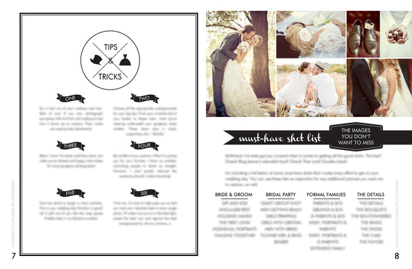 Wedding Welcome Packet Template {2nd Edition}