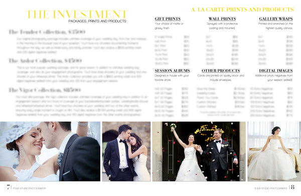 Wedding Magazine Welcome Packet Template {1st Edition}