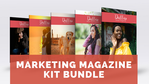 Marketing Magazine Kit Bundle | Templates
