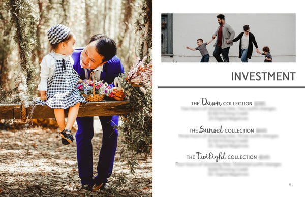 Family Photography Client Guide | Welcome Packet Template