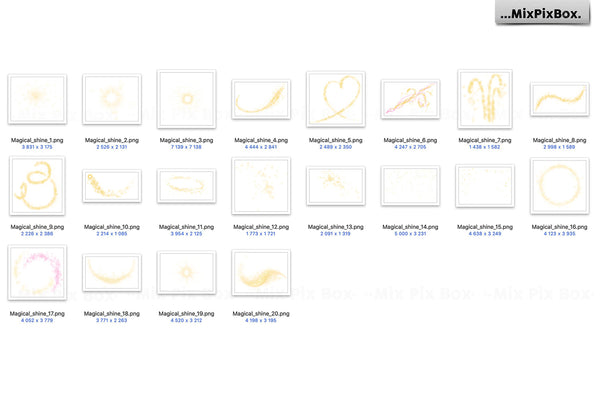 500+ Magical Photo Overlays & Backdrops, Water Splash, Smoke Bomb, Confetti, Magic Wands + more!