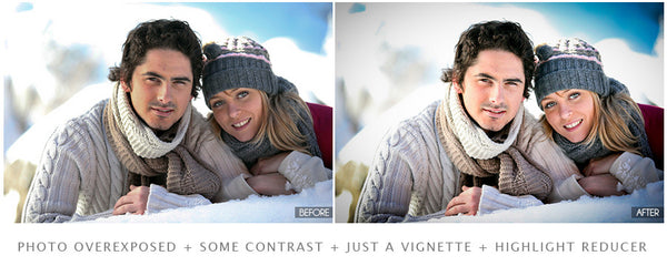 Winter Portrait Preset Pack