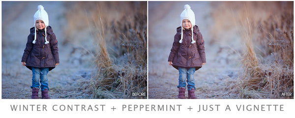 Winter Portrait Action Pack