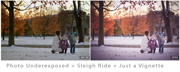 Winter Portrait Preset Pack