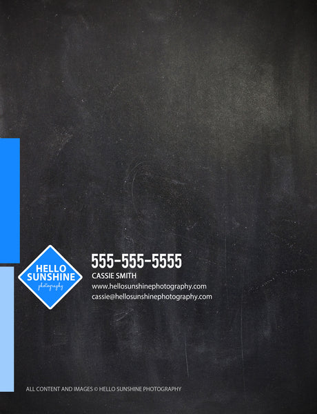 Portrait Welcome Packet Template {2nd Edition}