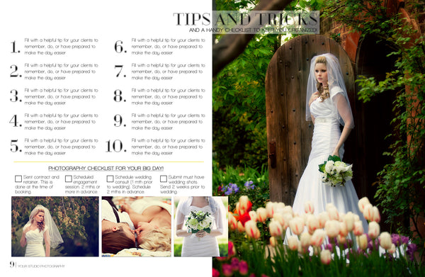 Wedding Magazine Welcome Packet Template {1st Edition}