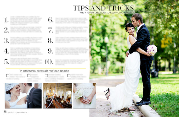Wedding Magazine Welcome Packet Template {1st Edition}