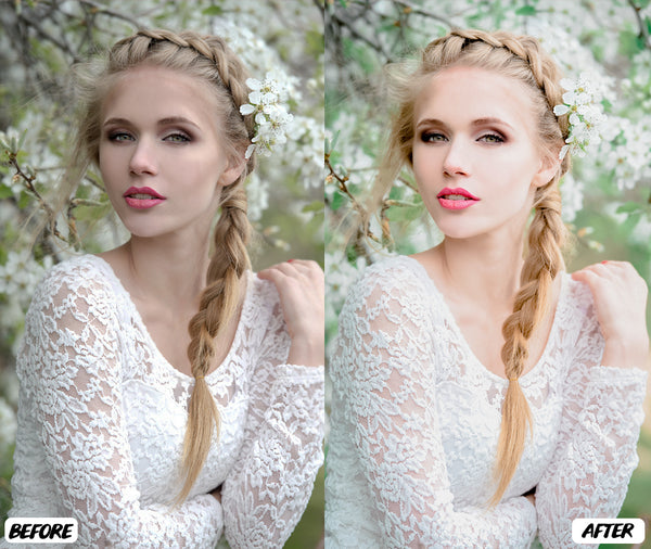 Bright & Airy Lightroom Presets | Bonus: Desktop & Mobile Presets Included